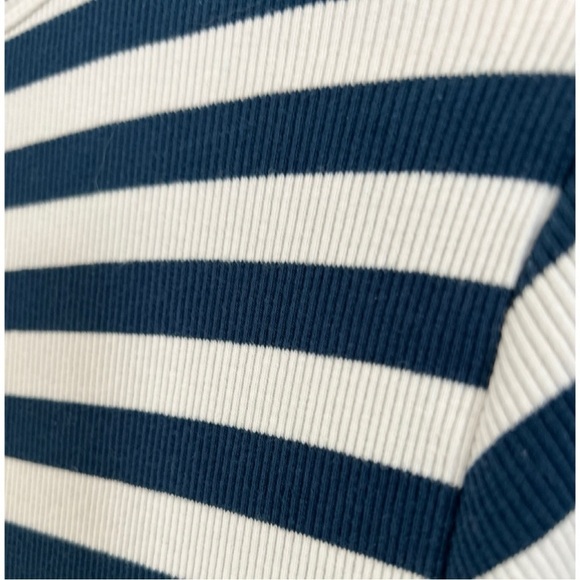 AMPERSAND AVENUE Women’s Better Than Basic Dress - Blue Stripe - Picture 3 of 4